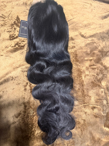 14A Raw Burmese HD Lace Wig – 200% Density 28in