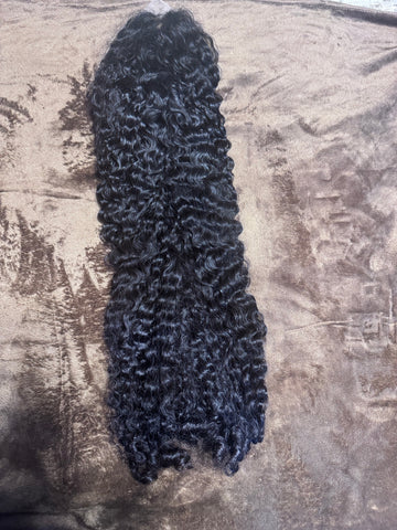 14A Raw Burmese Curl HD Lace Wig - 200% Density 20 in